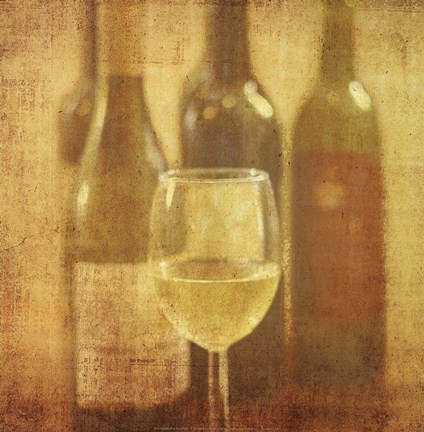 Framed Wine Vignette III Print
