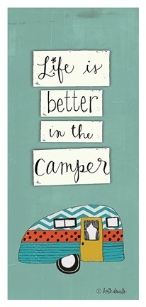 Framed Camper Print