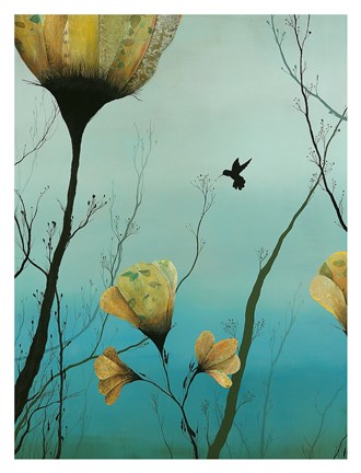 Framed Hummingbird 2012 Print