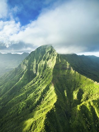 Framed Pali Peak Sunrise Print