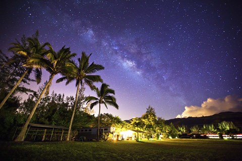 Framed Mokuleia Milky Way Print