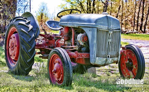 Framed Tractor Print