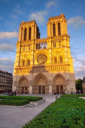 Framed Cathedral Notre Dame, Paris, France Print