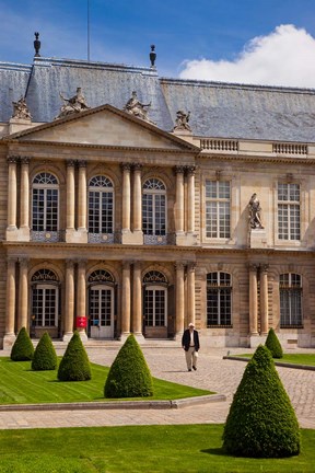 Framed Hotel de Soubise, Museum of French History Print