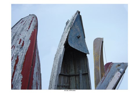 Framed Boats Print