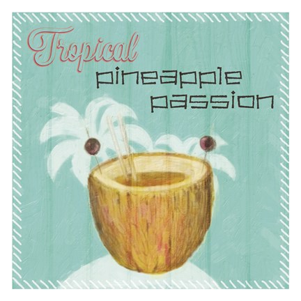 Framed Pineapple Passion Print