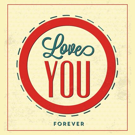 Framed Love You Forever Print