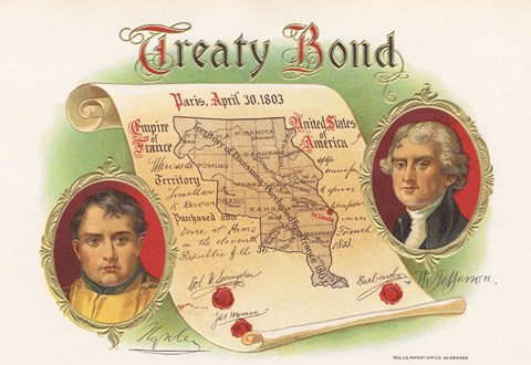 Framed Treaty Bond Print