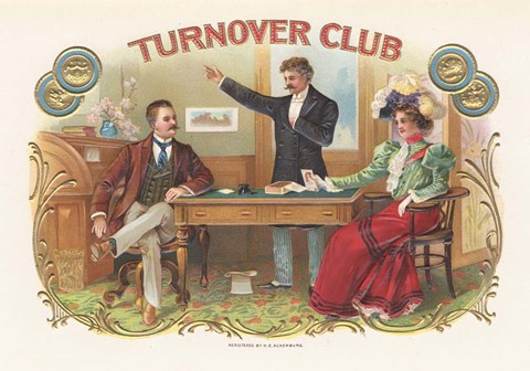 Framed Turnover Club Print
