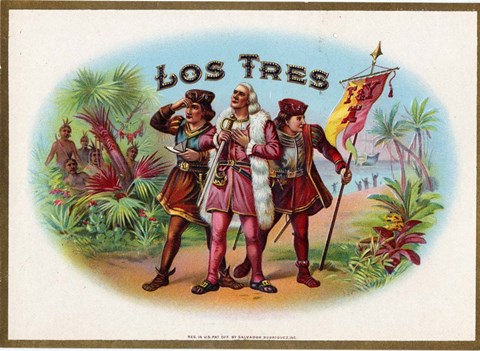 Framed Los Tres Print