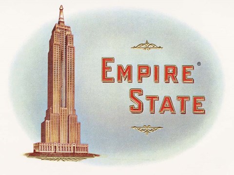 Framed Empire State Print