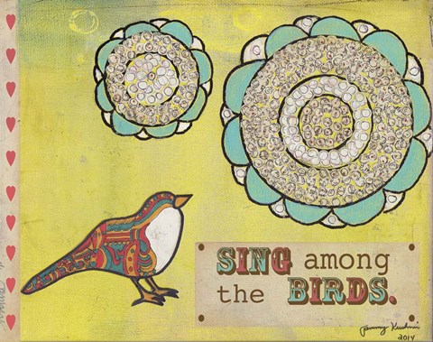 Framed Sing Among The Birds Print