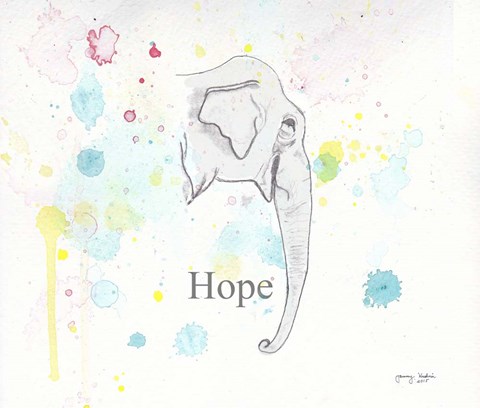 Framed Hope 2 Print