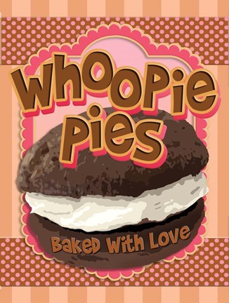 Framed Whoopie Pies - Baked With Love Print