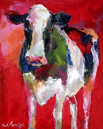 Framed Cow Print