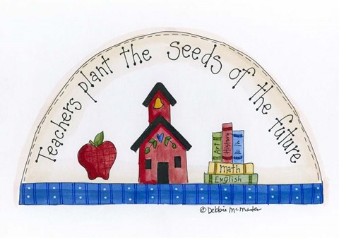 Framed Teachers Plant The Seeds Of The Future Print