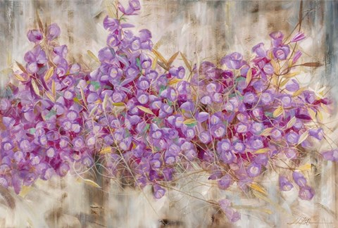 Framed Lavender Bells Print