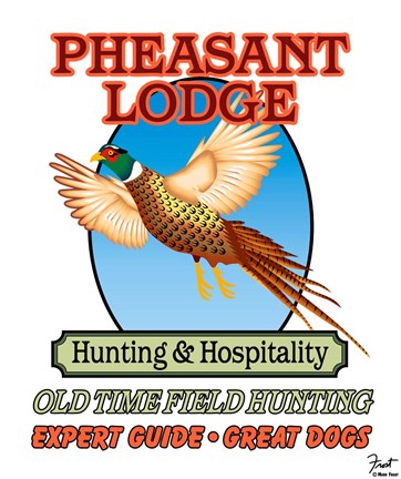 Framed Pheasant Lodge Print