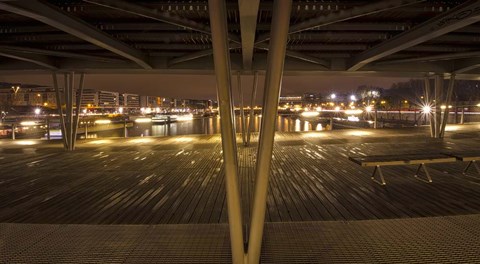 Framed Pont de Bercy Print