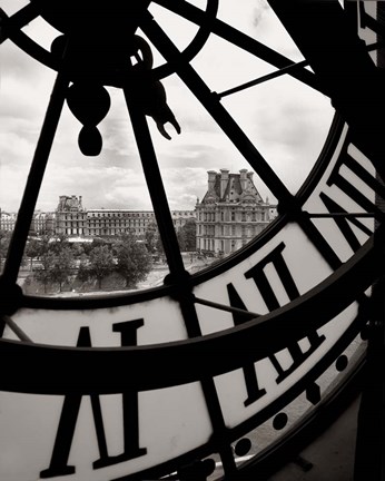 Framed Big Clock Print