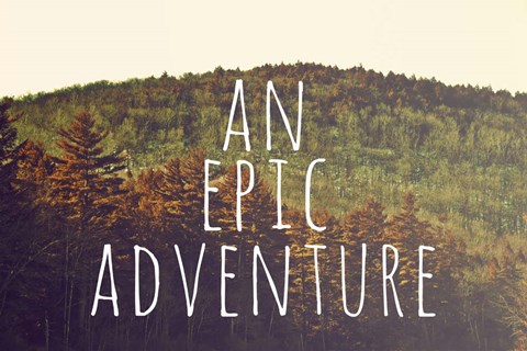 Framed Epic Adventure Print