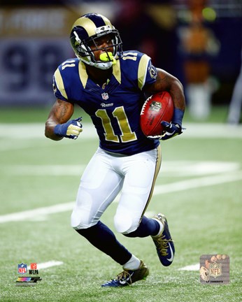 Framed Tavon Austin 2015 Action Print