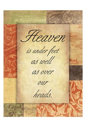 Framed Heaven Print