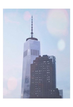 Framed One World Trade NY Print