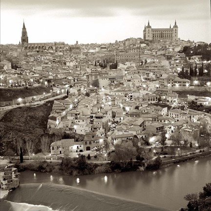 Framed Toledo I Print