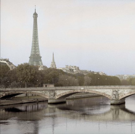 Framed Tour Eiffel 3 Print