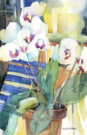 Framed Orchid Offering Print