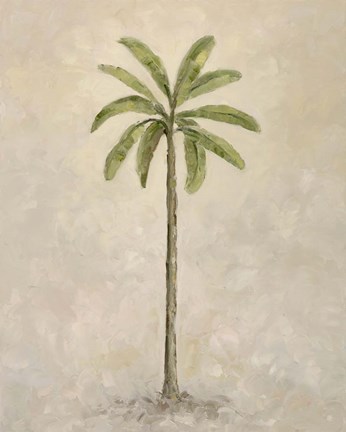 Framed Palm Tree 2 Print