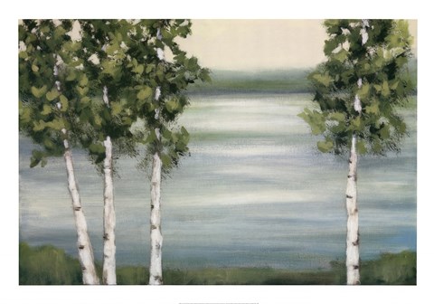 Framed Quiet Lake Print