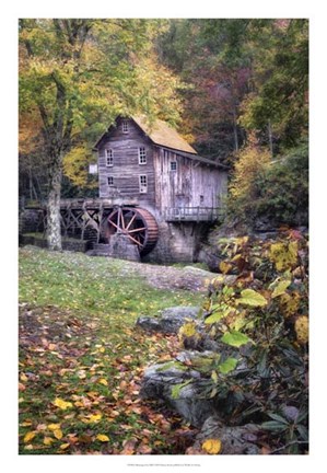 Framed Morning at the Mill Print