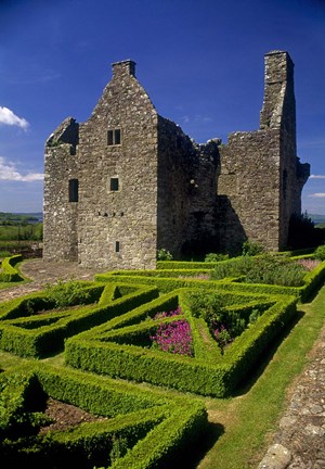 Framed Old Stone Castle Print