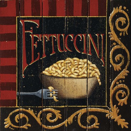 Framed Fettuccini Print
