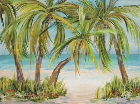 Framed Palm Life Print