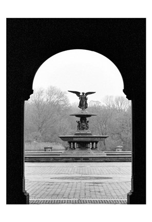 Framed Central Park Diptych A Print