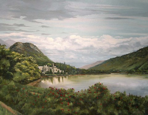 Framed Kylemore Abbey Print