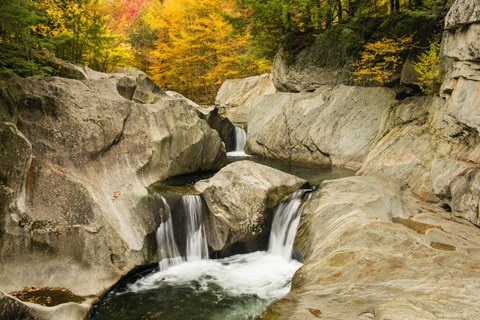 Framed Fall at the Falls Print