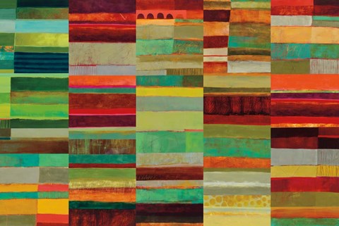 Framed Fields of Color VIII Print