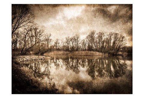 Framed On the River 2 Print