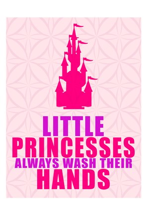 Framed Little Princesses Hands Print