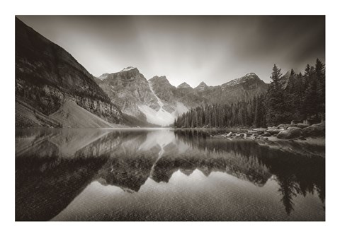 Framed Morraine Lake Print