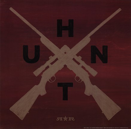 Framed Hunt Print
