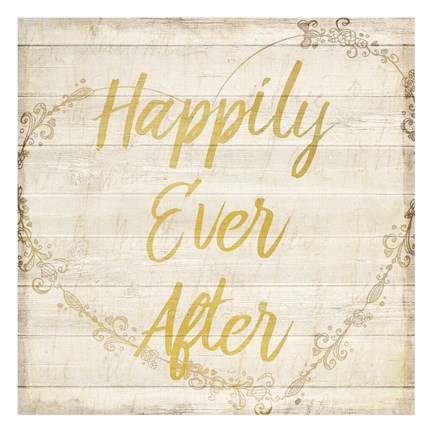 Framed Happily Ever After Print