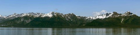 Framed Snowcapped Mountain, Southeast Alaska Print