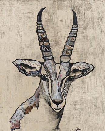 Framed Serengetti Wildlife II Print