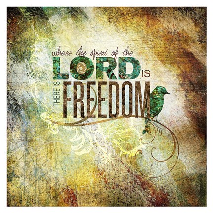 Framed Lord Freedom Print