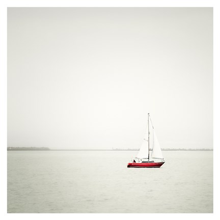 Framed Sailing on Dreams Print